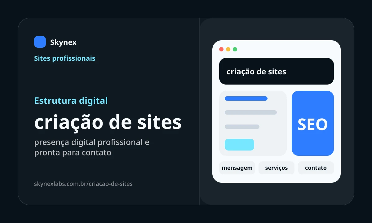 Estrutura digital para criação de sites criação de sites - Estrutura digital