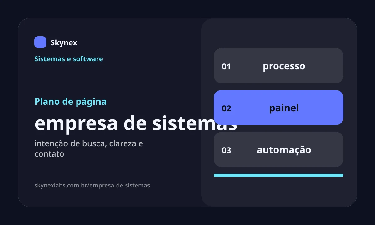 Planejamento estratégico para empresa de sistemas empresa de sistemas - Planejamento estratégico
