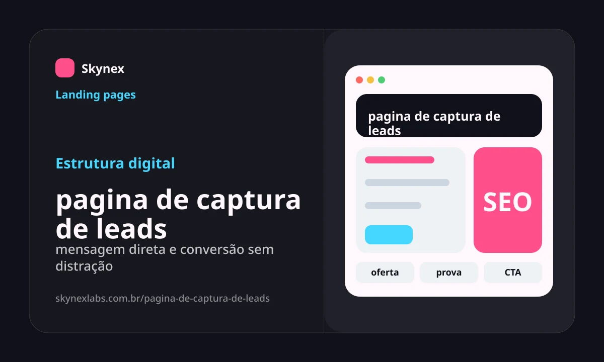 Estrutura digital para pagina de captura de leads pagina de captura de leads - Estrutura digital