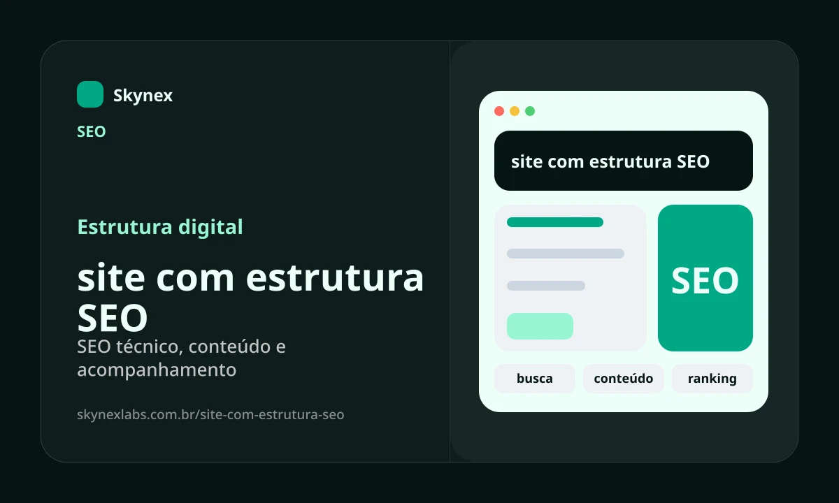 Estrutura digital para site com estrutura SEO site com estrutura SEO - Estrutura digital